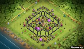 Base war th 7 ini termasuk paling susah untuk ditembus anti bintang 3. Town Hall 11 Th11 War Trophy Base 1120x680 Download Hd Wallpaper Wallpapertip