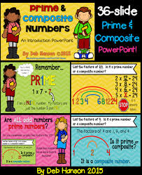 Prime And Composite Numbers Powerpoint For Introducing The Concept Using Factor Rainbows Prime And Composite Numbers Prime And Composite Composite Numbers
