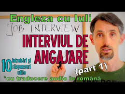 Prezentarea la interviu poate determina stări de anxietate, nelinişti, întrebări. Sa Invatam Engleza Interviul De Angajare Job Interview P1 Let S Learn English Youtube