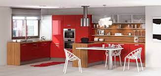 cuisine rouge en bois cuisine rouge en bois de style design cuisine rouge cuisine retro moderne decoration cuisine rouge