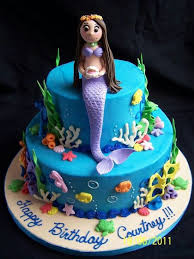sirenita tortas de la sirenita cumpleanos de sirena tortas postres