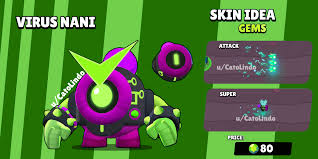 {{ drop.item.price | trimprice }}. Skin Idea Virus Nani Brawlstars
