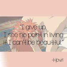 Courage howl's moving castle, by sophie hatter. Howl S Moving Castle Quote 2 By Bellarose06 On Deviantart