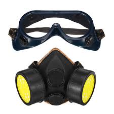 Activated Carbon Double Tank Gas Mask Respirator Pesticide Formaldehyde Respirator Paint Spray Paint Protection Kit Sale Banggood Com