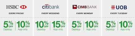 Lazada citi platinum credit card. Lazada Bank Promotions