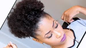 Ponytail hairstyles can be really creative and playful. How To Do Packing Gel Updo Natural Hair Hairstyles Video Naijaglamwedding