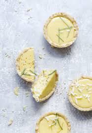 Tartelettes Au Citron Vert Et A La Noix De Coco Recette Tartelettes Citron Mini Tarte Citron Vert