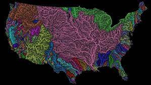The united states of america is one of nearly 200 countries illustrated on our blue ocean laminated map of the world. These Amazing River Maps Show A Hidden Beauty Of Nature Geoawesomeness