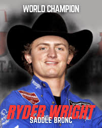 4 UHSRA Alumni were crowned WORLD CHAMPIONS tonight in the Thomas and Mack  #weareprorodeo We couldn't be more proud of Kassie Mowry, Ryder Wright,  Dean Thompson and Josh Frost