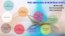 Check spelling or type a new query. Polarisasi Kaum Di Malaysia By Nurul Nadiah
