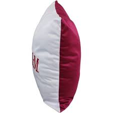 Was hoping it would be all crimson red or gray on the back.but i like them still! Texas A M Aggies 16 Inch Decorative Throw Pillow On Sale Overstock 28302663