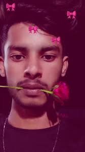 Indian Guy with A Rose