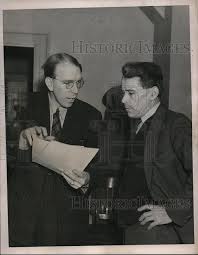 1940 Press Photo Frank Dymidowski, Norman Mathias Republic Steel