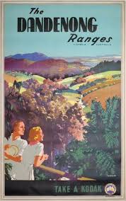 The Dandenong Ranges Take A Kodak Vintage Travel Posters Vintage Posters Posters Australia