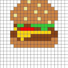 Epingle Par Art3misgrl Sur Gourmandise En 2020 Pixel Art Nourriture Dessin Petit Carreau Dessin Carreau