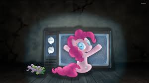 Maybe you would like to learn more about one of these? Pinkie Pie In Front Of The Tv My Little Pony Wallpaper Cartoon Wallpapers 53672