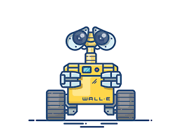 How To Create Wall E Outline Illustration Outlane Wall e gif animado (81157). wall e outline illustration