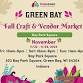 Green Bay Fall Craft and Vendor Market