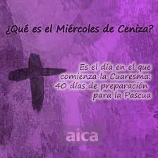 Résultat de recherche d'images pour "Miércoles de cenizas-Imagen y texto"