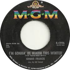 Image result for i'm gonna be warm this winter connie francis