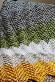 Sik Igneli Zikzak Battaniye Yapilisi Mimuu Com Chevron Crochet Zikzak Battaniye Zikzak
