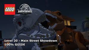 75926 pteranodon chase and help owen and the tracker save the dinosaur. Lego Jurassic World Main Street Showdown 100 Guide