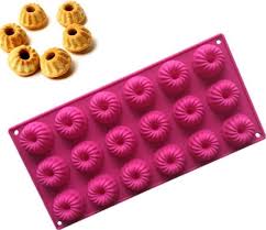 bol com productgoods mini tulband vorm siliconen 18 stuks chocoladevorm cakevorm