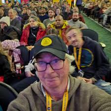 My daughter Kyla joined me in the Callan Christmas. So many of now my mom  had to book a hall. Lol.