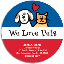 Maybe you would like to learn more about one of these? We Love Pets Die Cut Magnet Smartpractice Veterinary