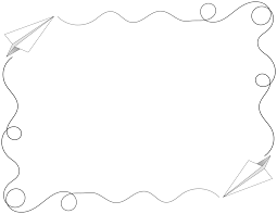 Download Paper Airplane Border Icons Png Free Png And Icons Downloads