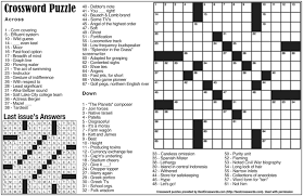 Here are the answers to check your solutions! Crossword Puzzle 802 566