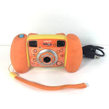 Vtech Kidizoom Orange Yellow Kids Digital Toy Camera W Usb Vtech Toy Camera Camera Vtech