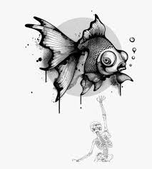 Mq Fish Grey Skelleton Dead Fish Drawing Ink Hd Png Download Transparent Png Image Pngitem Download in under 30 seconds. mq fish grey skelleton dead fish