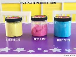 How do you make homemade slime with shaving cream? How To Make Slime Without Borax Fun With Mama