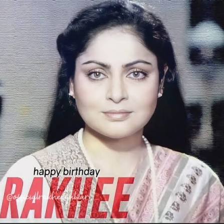 Happiest Birthday Ever 🎉, Rakhee Gulzar (born Rakhee Majumdar on 15 August 1947 and widely known as Rakhee) is an Indian film actress who has appeared in many Hindi films and Bengali films as well. In ...
