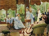 James Tissot - The gallery of Hms Calcutta