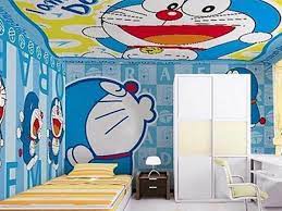 Biru bisa dikatakan warna terbaik untuk kamar tidur. 25 Dekorasi Kamar Doraemon Untuk Desain Kamar Yang Menarik