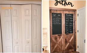 And of course they double as a wardrobe mirror. 10 Diy Bifold Door Makeovers Dream Design Diy