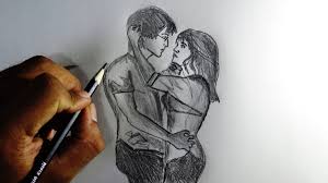 45 Romantic Couple Pencil Sketches You Must See Buzz Hippy It makes sense that we'd want to color it. 45 romantic couple pencil sketches you