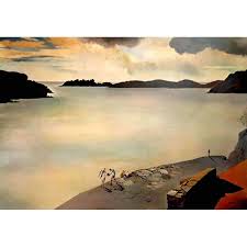 Salvador Dali The Landscape Of Port Lligat 1950 Original Lithograph Salvador Dali Salvador Dali Art Dali