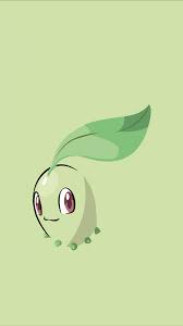 pokemon chikorita leaf pokemon hd wallpaper ポケモン 背景 ポケモン イラスト ポケモン かわいい