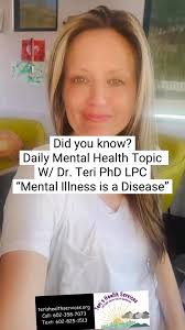 Mental illness is a DISEASE not a choice or spiritual disease. The Bible  and the research is clear about this. I am a Christian and a PHD. By  publishing things untrue within either realm (spiritual or ...