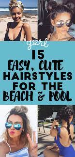 I Can Tell You That From My Own Personal Experience Summer Is The Worst Time To Have Unmanageable Hair In The Wint Beach Hair Summer Hairstyles Camping Hair
