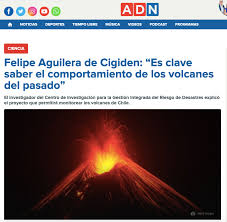 The station's signal reaches nearly all the national territory through 35 frequencies and is the only information chain. Adn Radio Cl Felipe Aguilera De Cigiden Es Clave Saber El Comportamiento De Los Volcanes Del Pasado Cigiden