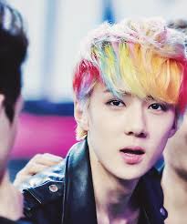 Everyone Know Asians And Especially Koreans Love To Dye Their Hair But His Is Just Amazing Sehun Form Exo S Hair For Their C Y Tưởng Kiểu Toc Kiểu Toc Sehun
