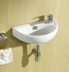 hand wash basin compact 1 tap hole incl