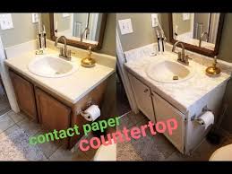 13 Diy Marble Contact Paper Over Formica Bathroom Countertop Youtube In 2020 Contact Paper Countertop Diy Marble Contact Paper Diy Countertops