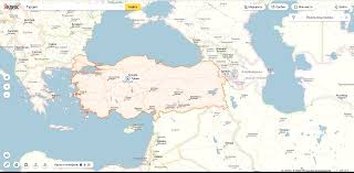This map was created by a user. Puteshestviya Mir Turciya