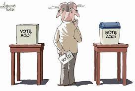 Que tu esposo vote en las elecciones no lo hace cívicamente responsable por completo. Votar O Botar Diferencia