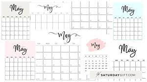 Browse and download calendar templates about aesthetic calendar 2021 cute including year planner, yearly calendar 2019, yearly calendar 2021 blank, and many other aesthetic calendar 2021 cute templates. Cute Free Printable May 2022 Calendar Saturdaygift
